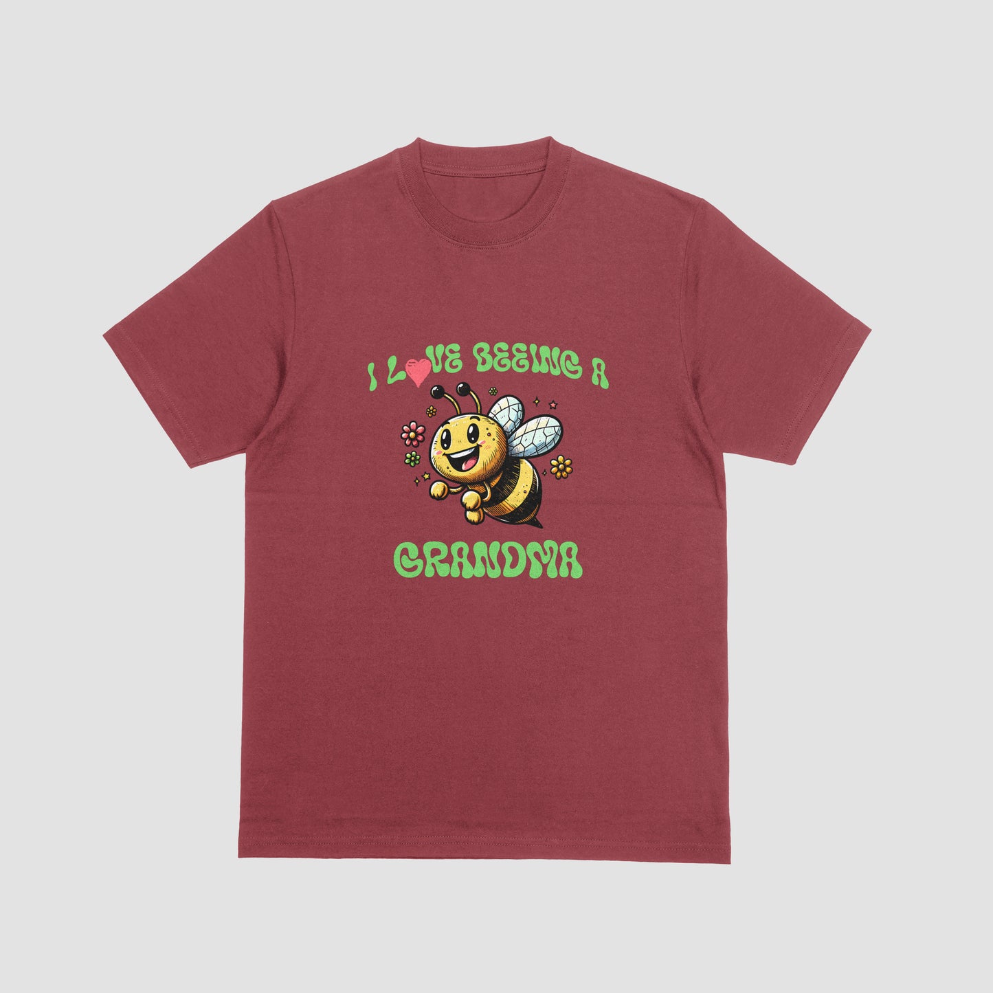 I Love Beeing A Grandma Graphic T-Shirt