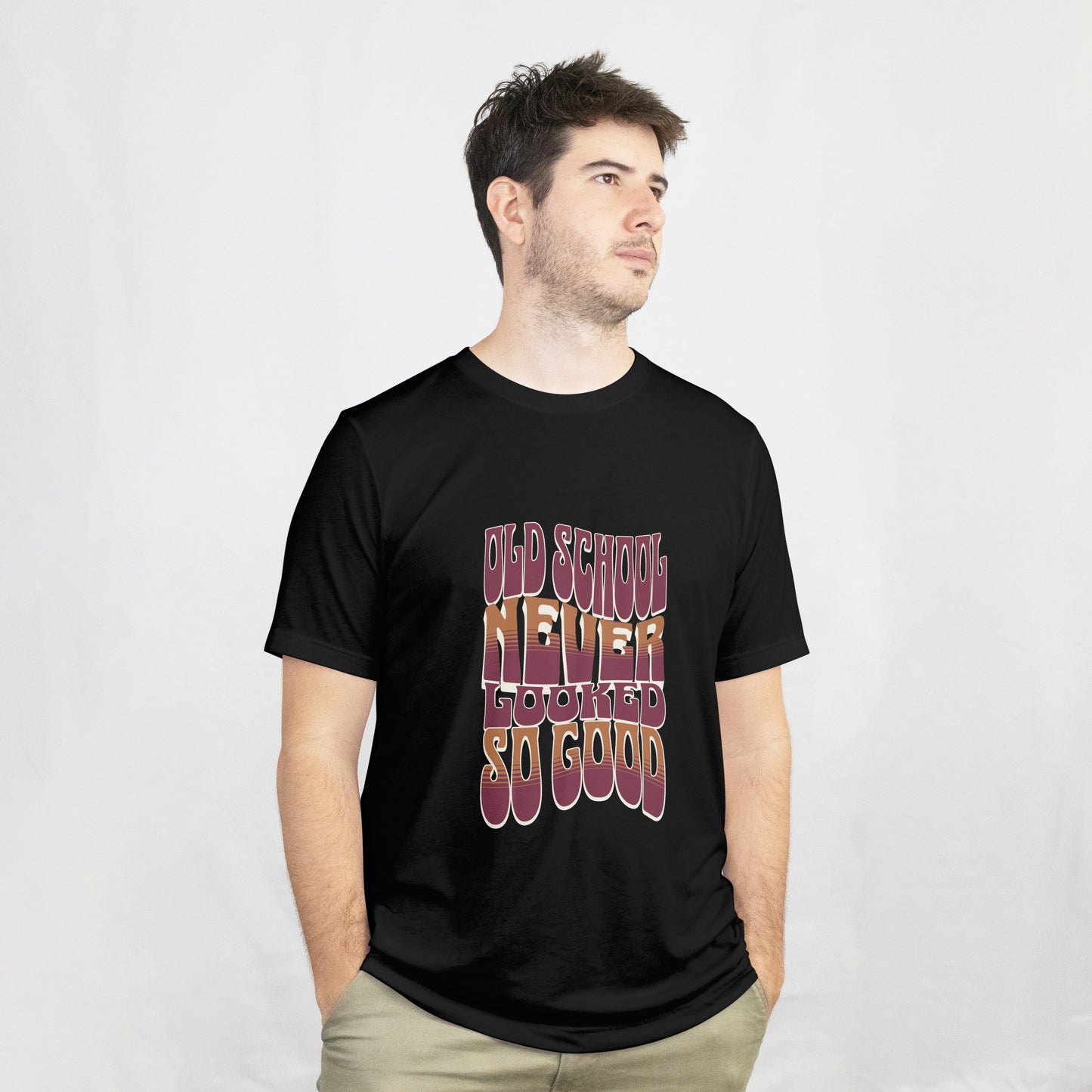 Old School Never Looked So Good Graphic T-Shirt