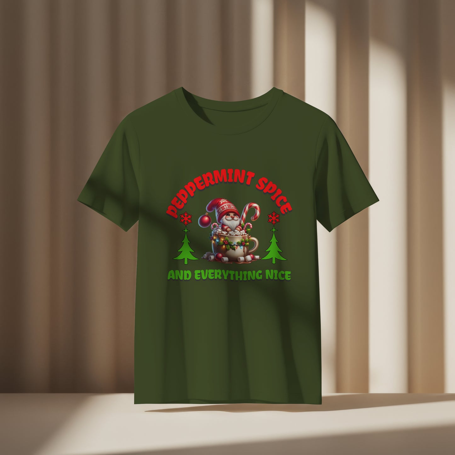 Peppermint Spice and Everything Nice Graphic T-Shirt