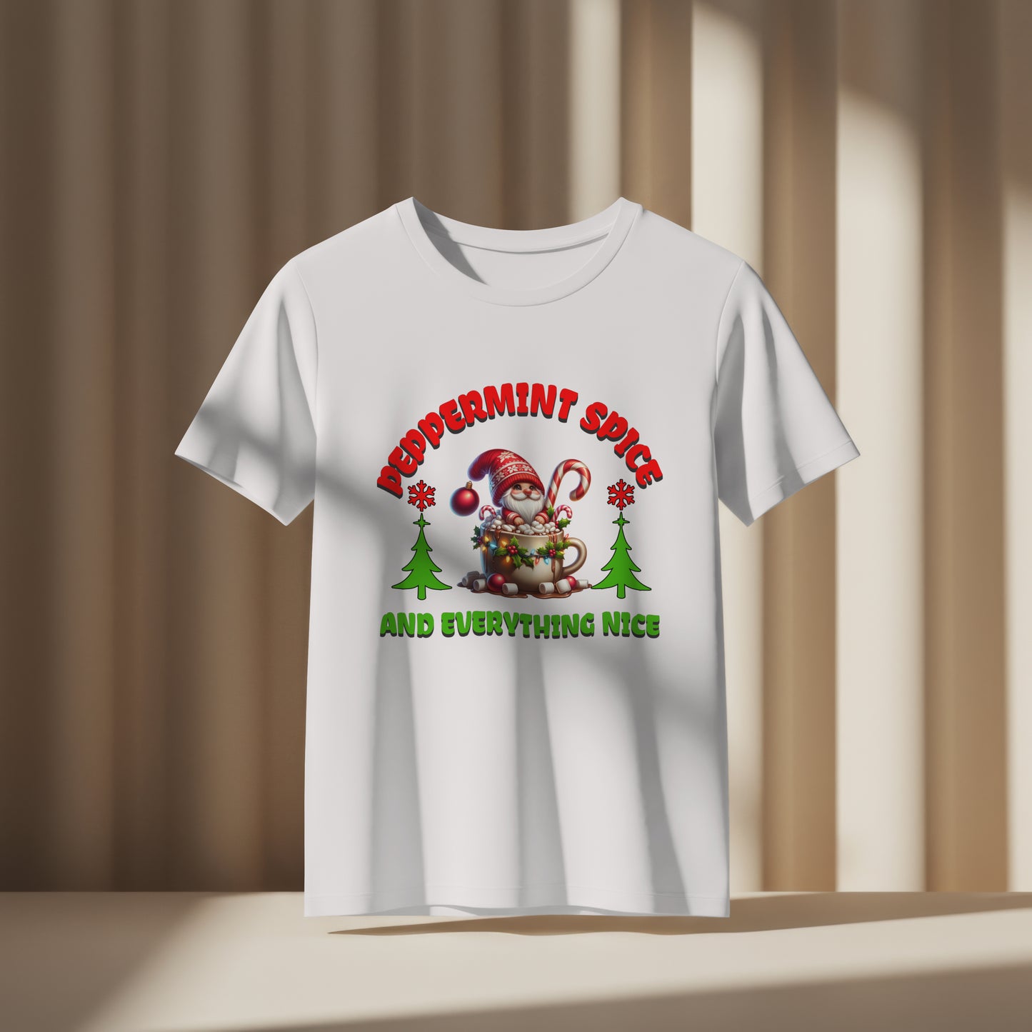 Peppermint Spice and Everything Nice Graphic T-Shirt