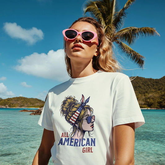 All American Girl Graphic Tee