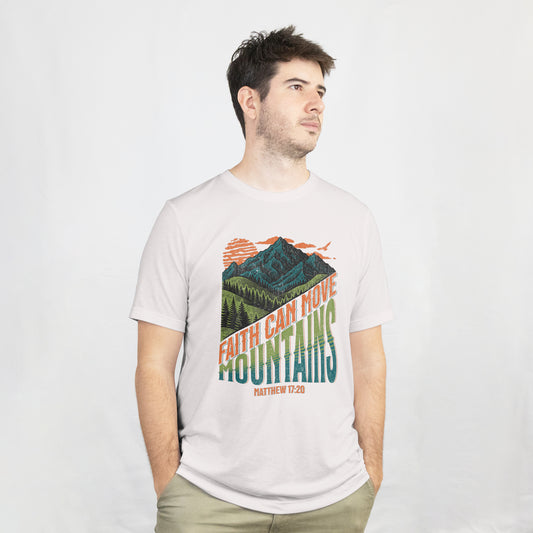 Faith Can Move Mountains Graphic T-Shirt