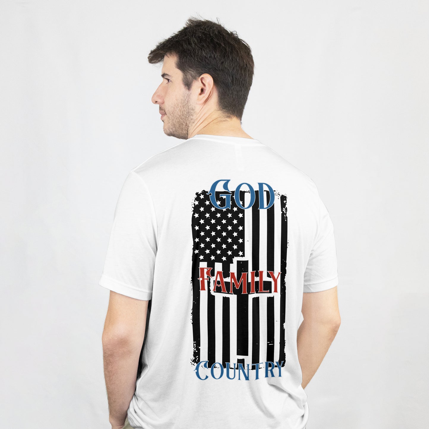 God, Family, Country Graphic Tee