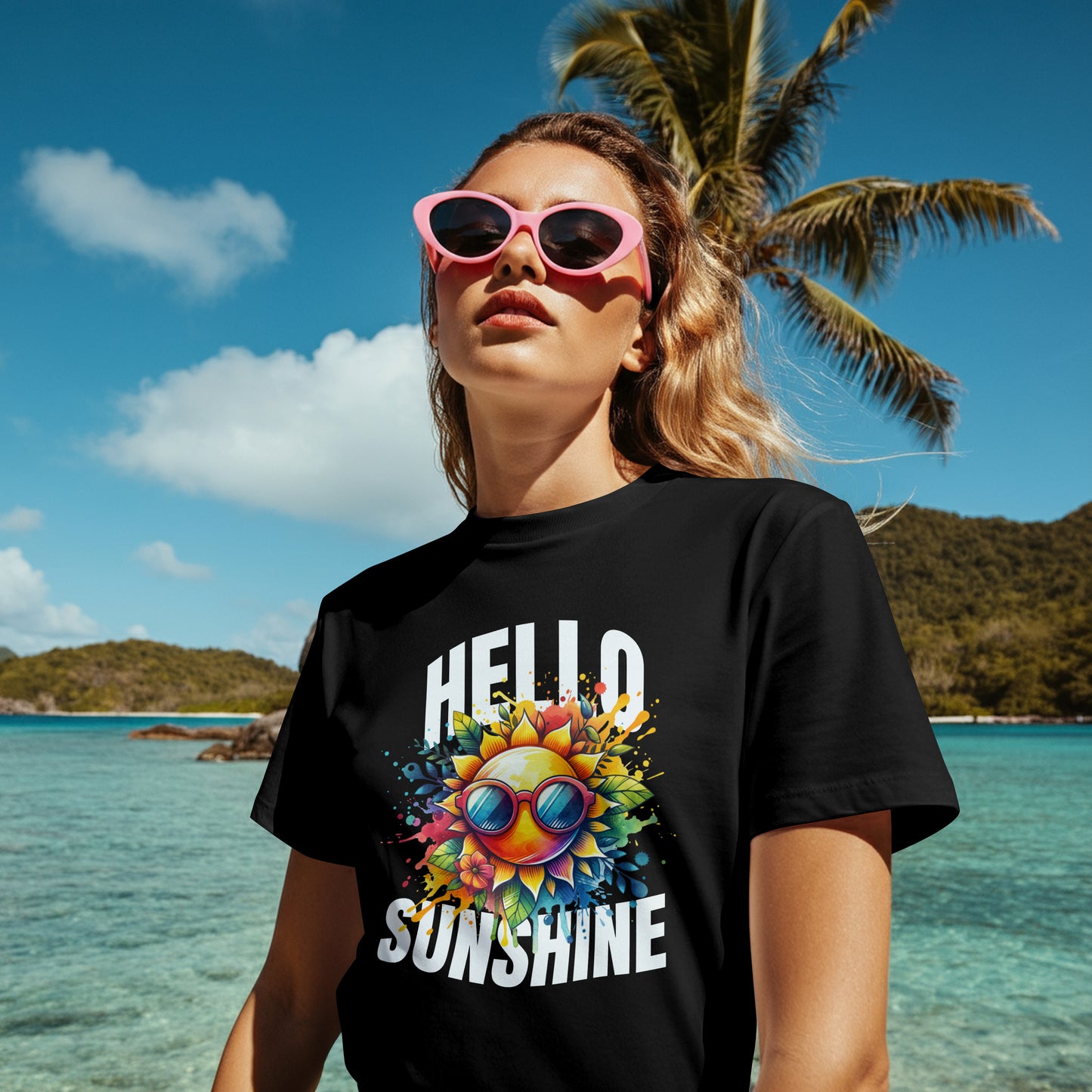 Hello Sunshine Graphic T-Shirt