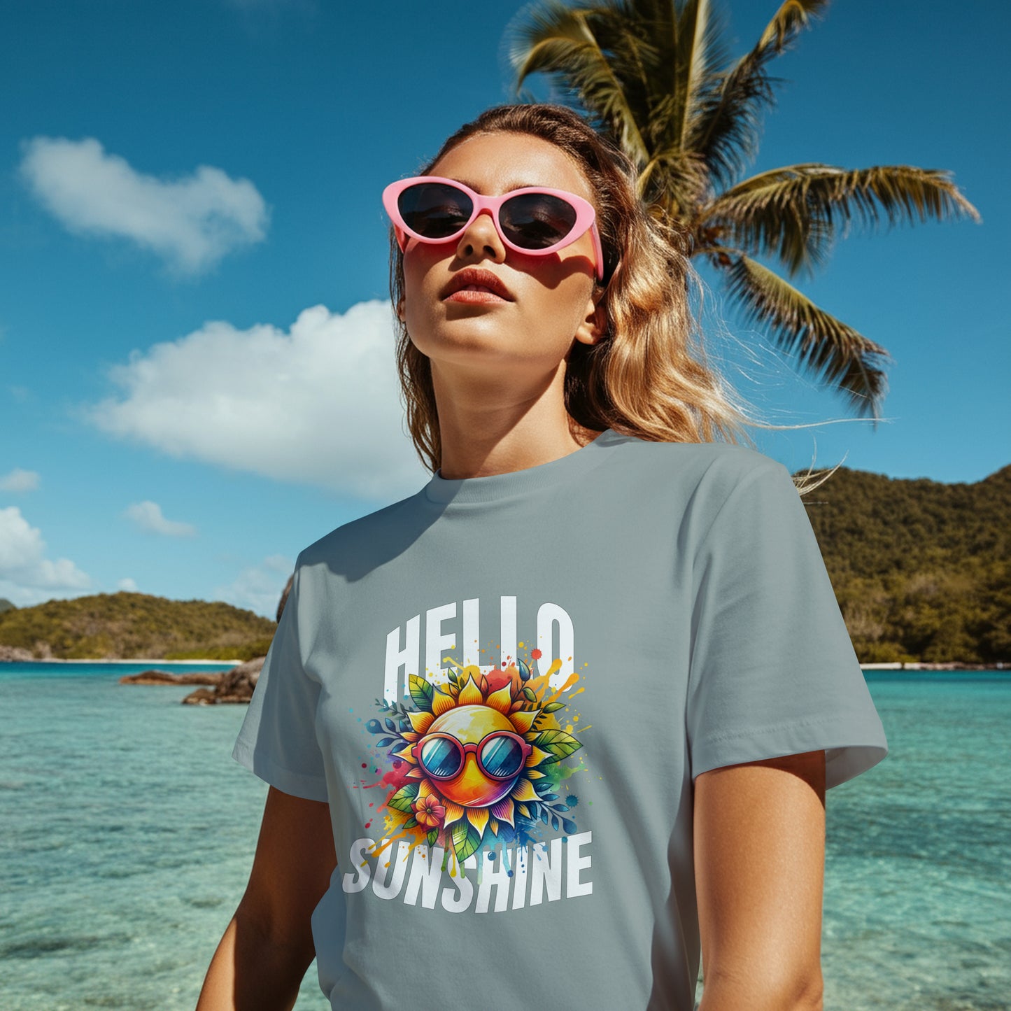 Hello Sunshine Graphic T-Shirt