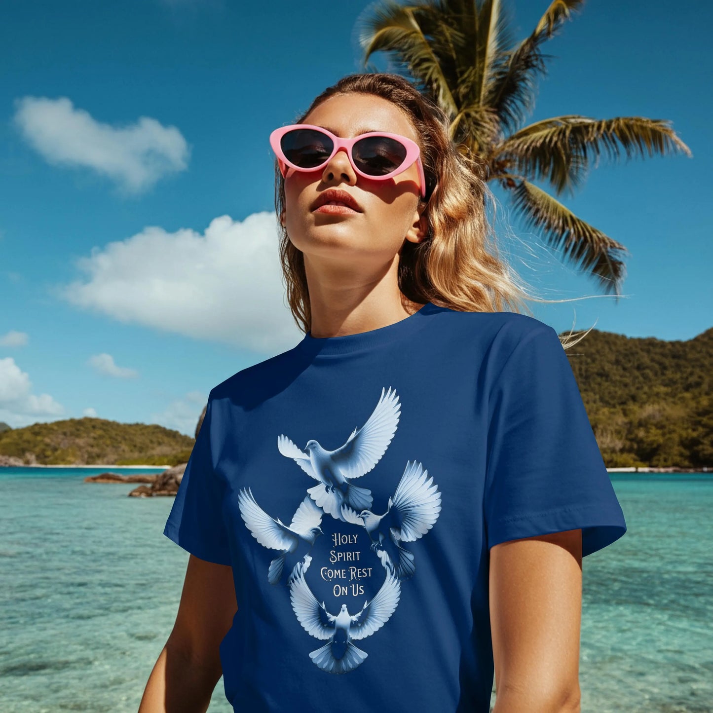 Holy Spirit Come Rest On Us Graphic Tee