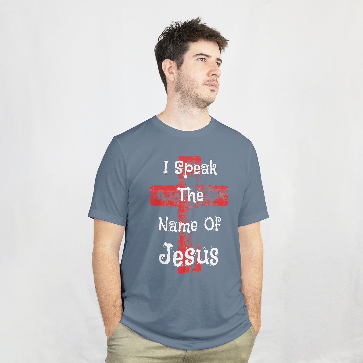 I Speak The Name Of Jesus Graphic Tee