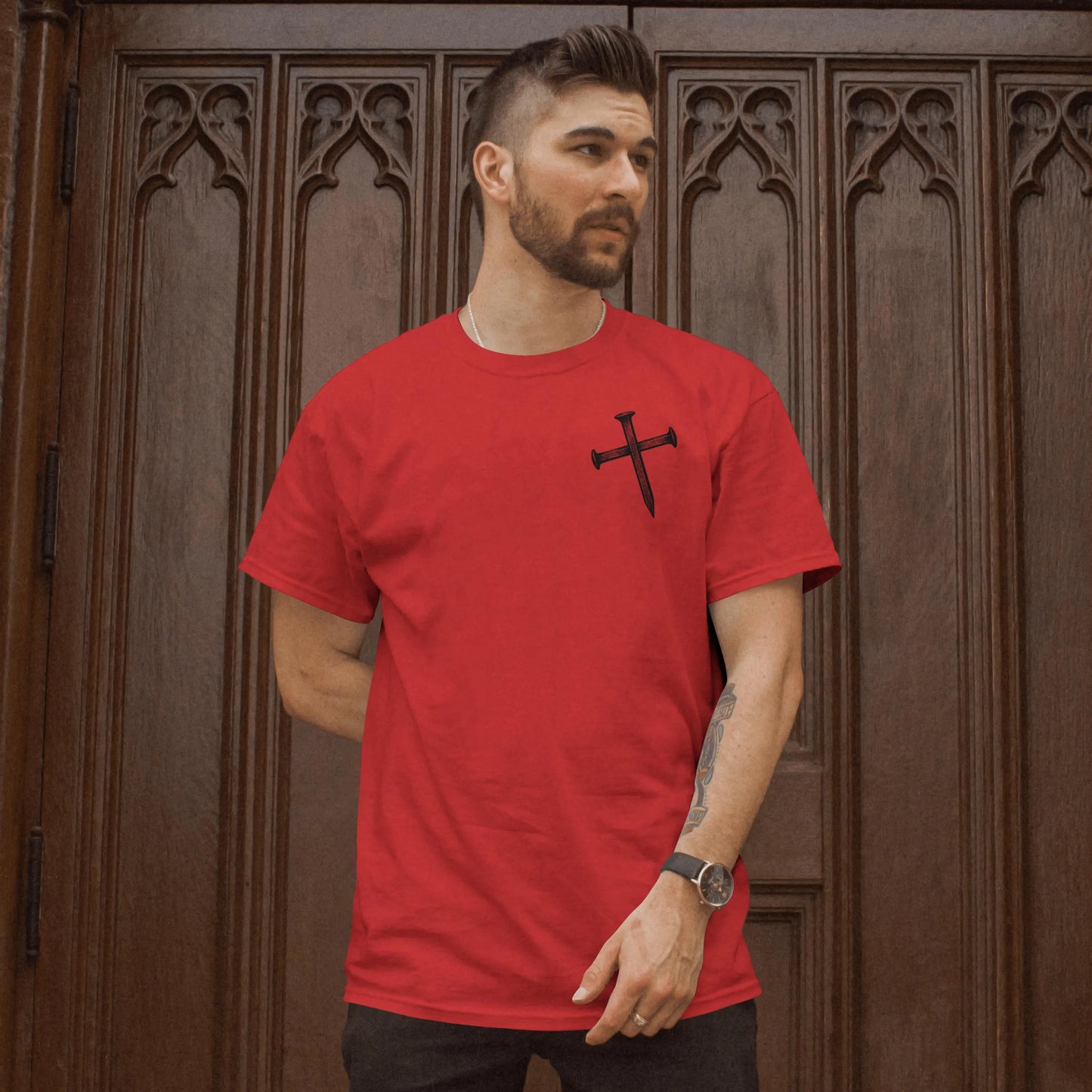 Know Jesus, No Fear / No Jesus, Know Fear Graphic Tee