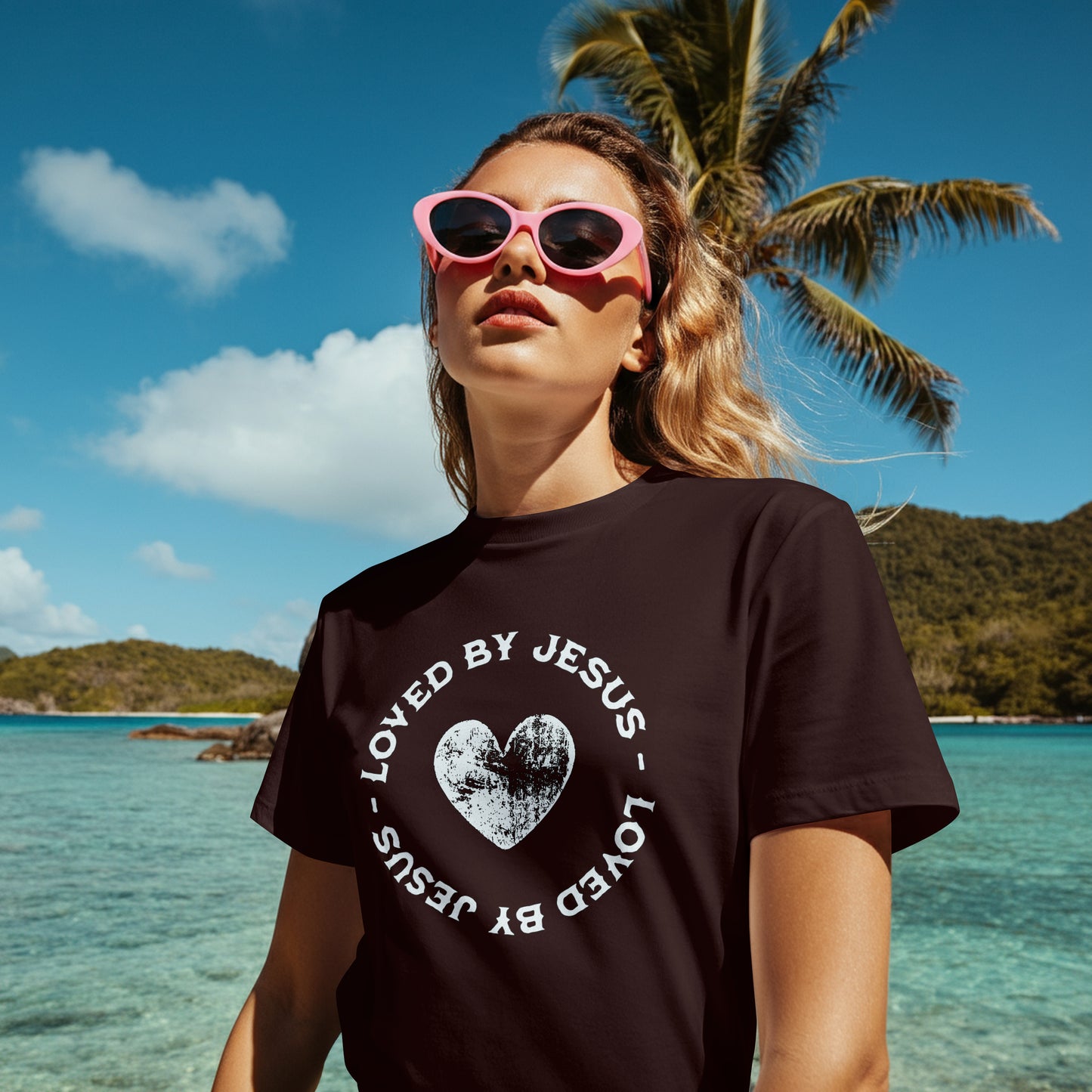 Loved By Jesus Graphic Tee