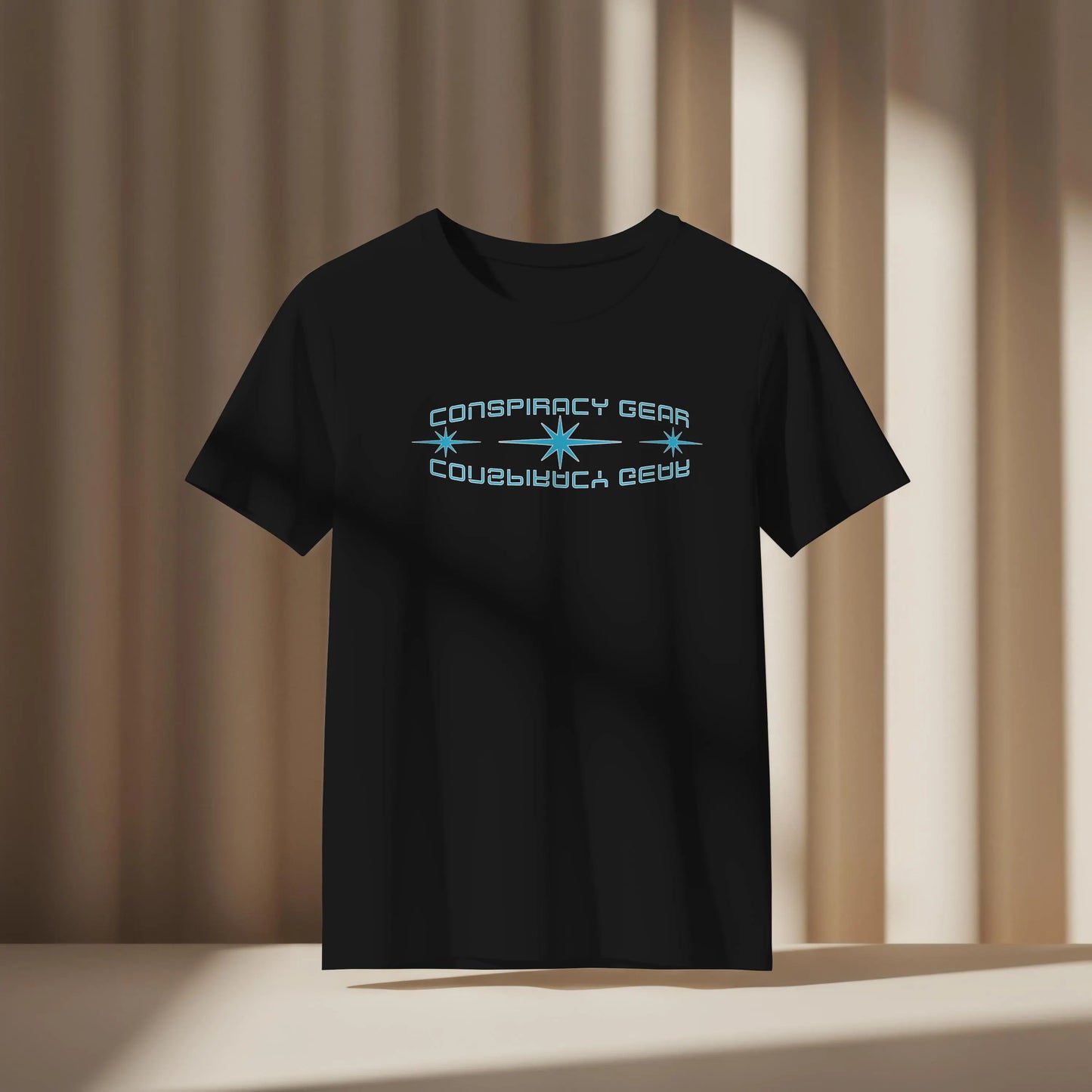 Moon Landing Conspiracy Gear Graphic Tee