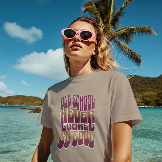 Old School Never Looked So Good Graphic T-Shirt