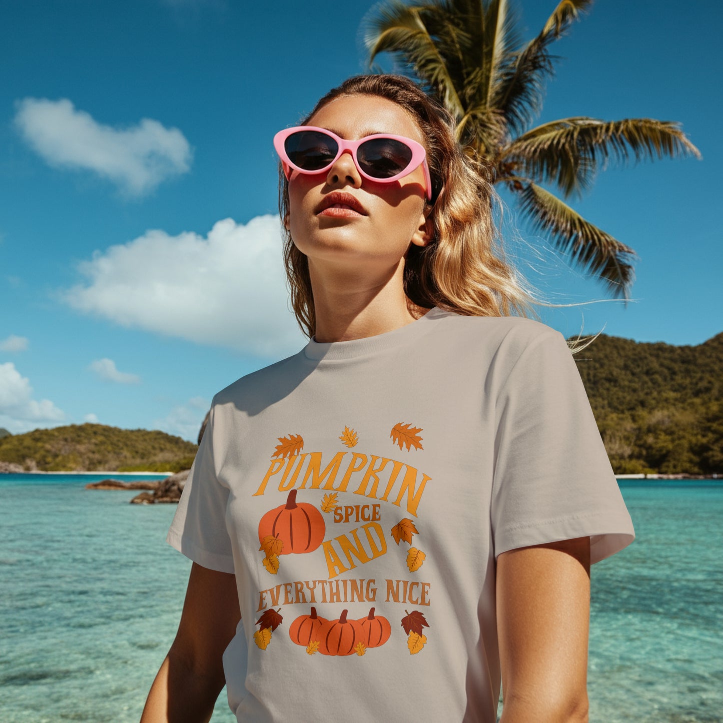 Pumpkin Spice and Everything Nice Graphic T-Shirt