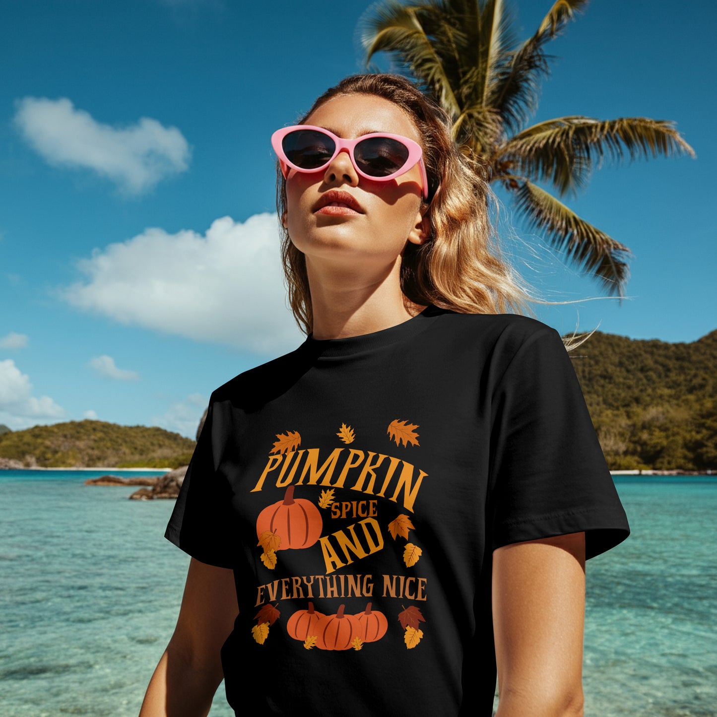 Pumpkin Spice and Everything Nice Graphic T-Shirt