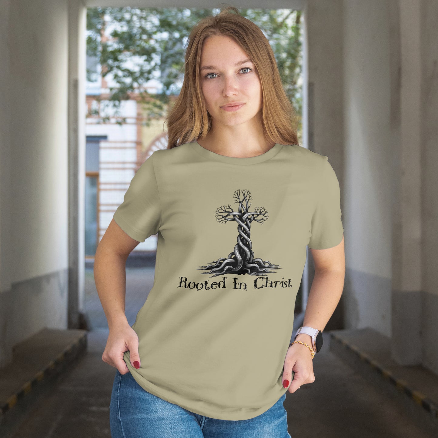 Rooted In Christ Graphic T-Shirt